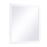 Galen White Mirror Wide