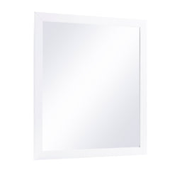 Galen White Mirror Wide - Ornate Home