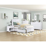 Galen White Mirror Wide