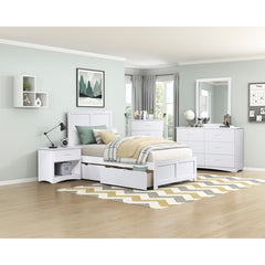 Galen White Mirror Wide - Ornate Home