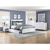 Galen White Mirror Wide