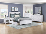 Galen White Mirror Wide - Ornate Home
