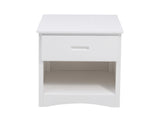 Galen White Nightstand - Ornate Home