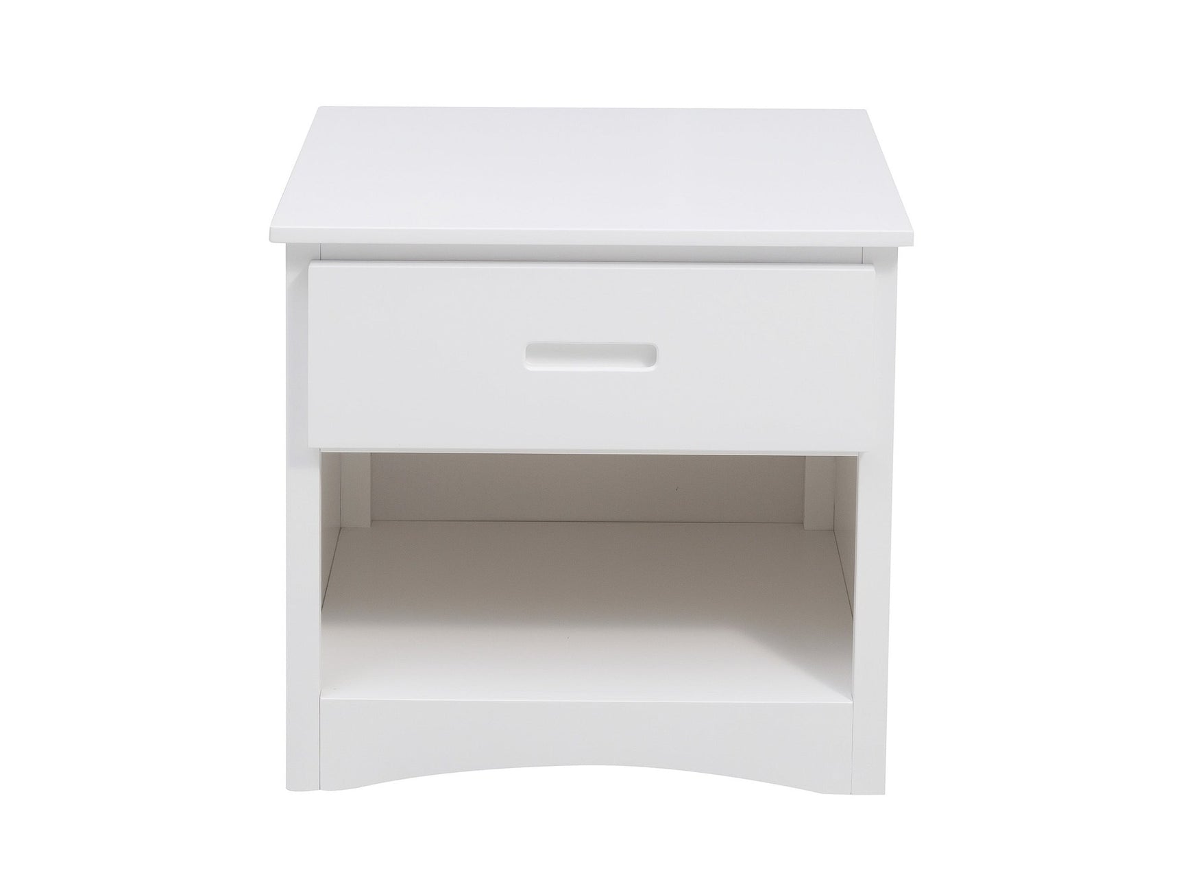 Galen White Nightstand - Ornate Home