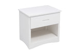 Galen White Nightstand - Ornate Home