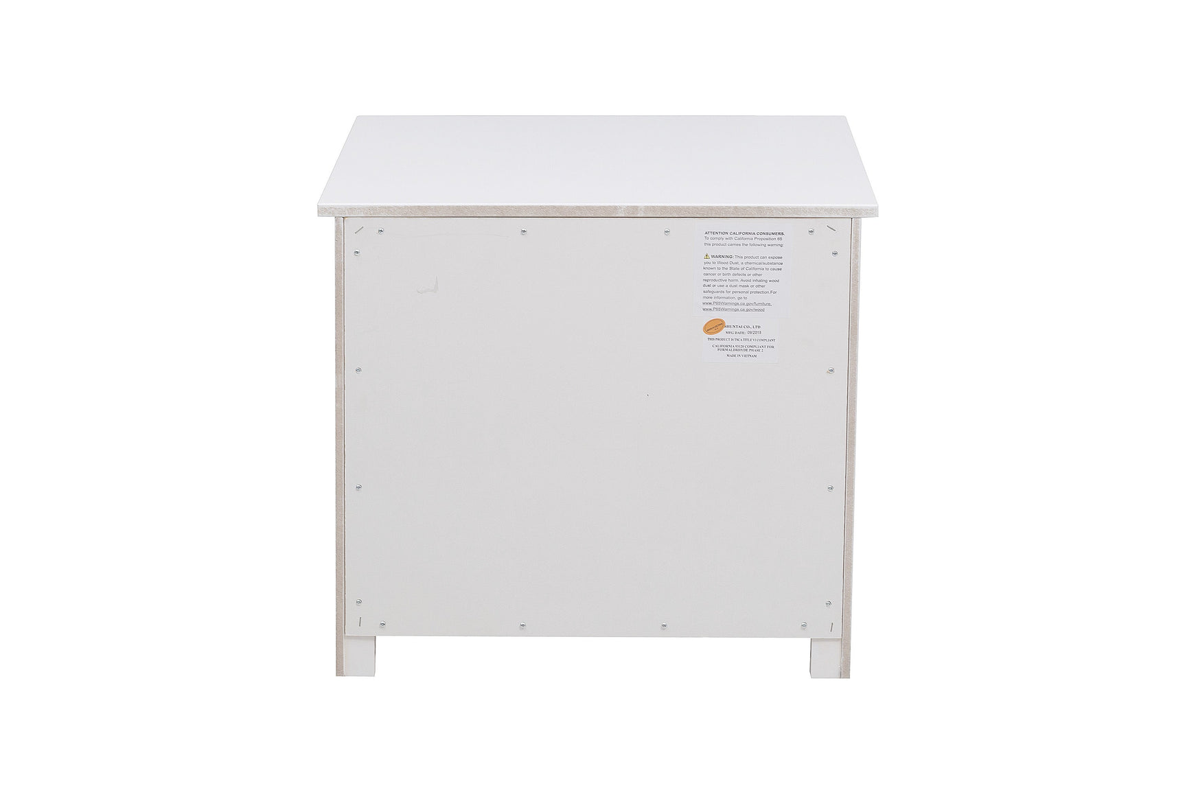 Galen White Nightstand - Ornate Home