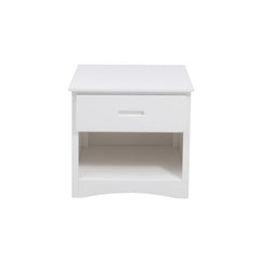 Galen White Nightstand - Ornate Home