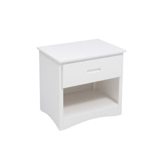 Galen White Nightstand - Ornate Home