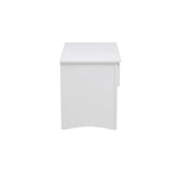Galen White Nightstand - Ornate Home