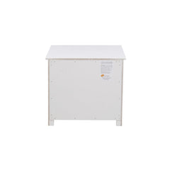 Galen White Nightstand - Ornate Home