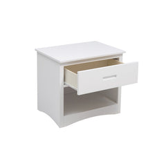 Galen White Nightstand - Ornate Home