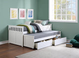 Galen White Storage Boxes - Ornate Home