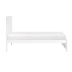 Galen White Twin Platform Bed - Ornate Home