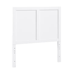 Galen White Twin Platform Bed - Ornate Home
