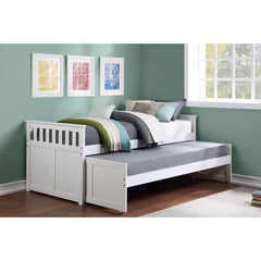 Galen White Twin/Twin Bed - Ornate Home