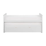 Galen White Twin/Twin Bed with Twin Trundle - Ornate Home