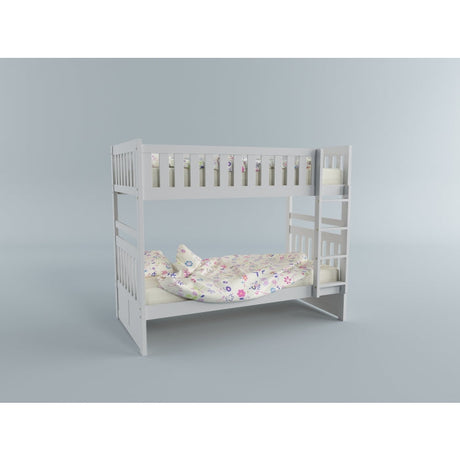 Galen White Twin/Twin Bunk Bed - Ornate Home
