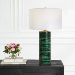 Galeno Emerald Green Table Lamp - Ornate Home
