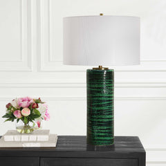 Galeno Emerald Green Table Lamp - Ornate Home