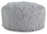 Galice Light Gray Oversized Accent Ottoman - Ornate Home