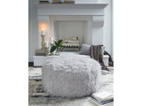 Galice Light Gray Oversized Accent Ottoman - Ornate Home