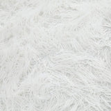 Galice White Oversized Accent Ottoman - Ornate Home