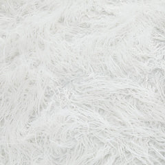 Galice White Oversized Accent Ottoman - Ornate Home