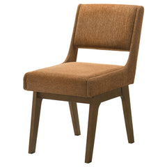 Galindo Nutmeg / Walnut Upholstered Dining Side Chair (Set Of 2) - Ornate Home