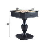 Galini Black Gaming Table - Ornate Home