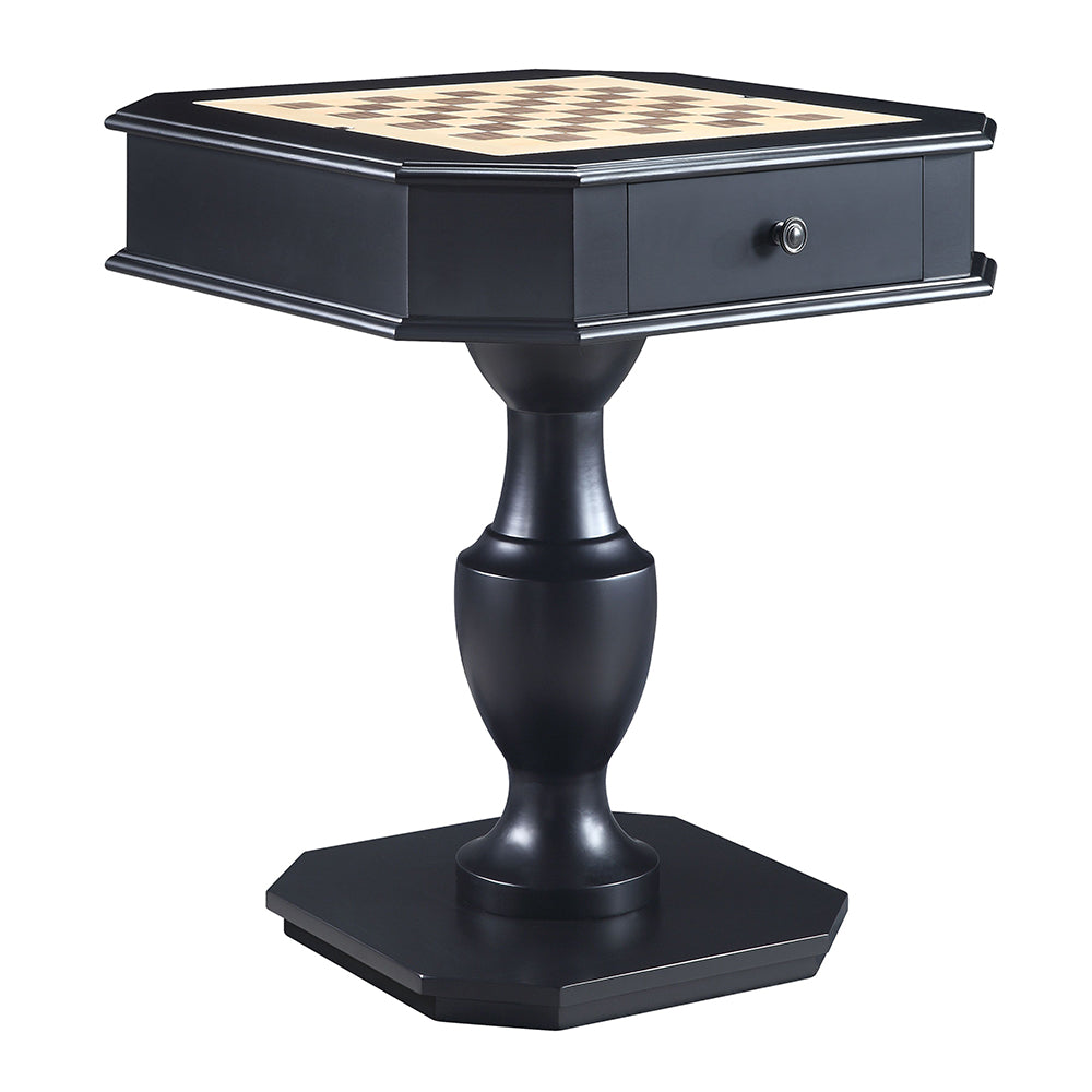 Galini Black Gaming Table - Ornate Home