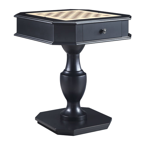 Galini Black Gaming Table - Ornate Home