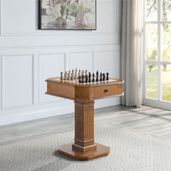 Galini Walnut Gaming Table - Ornate Home