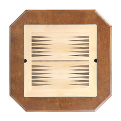 Galini Walnut Gaming Table - Ornate Home