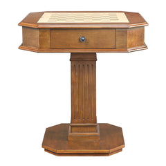 Galini Walnut Gaming Table - Ornate Home