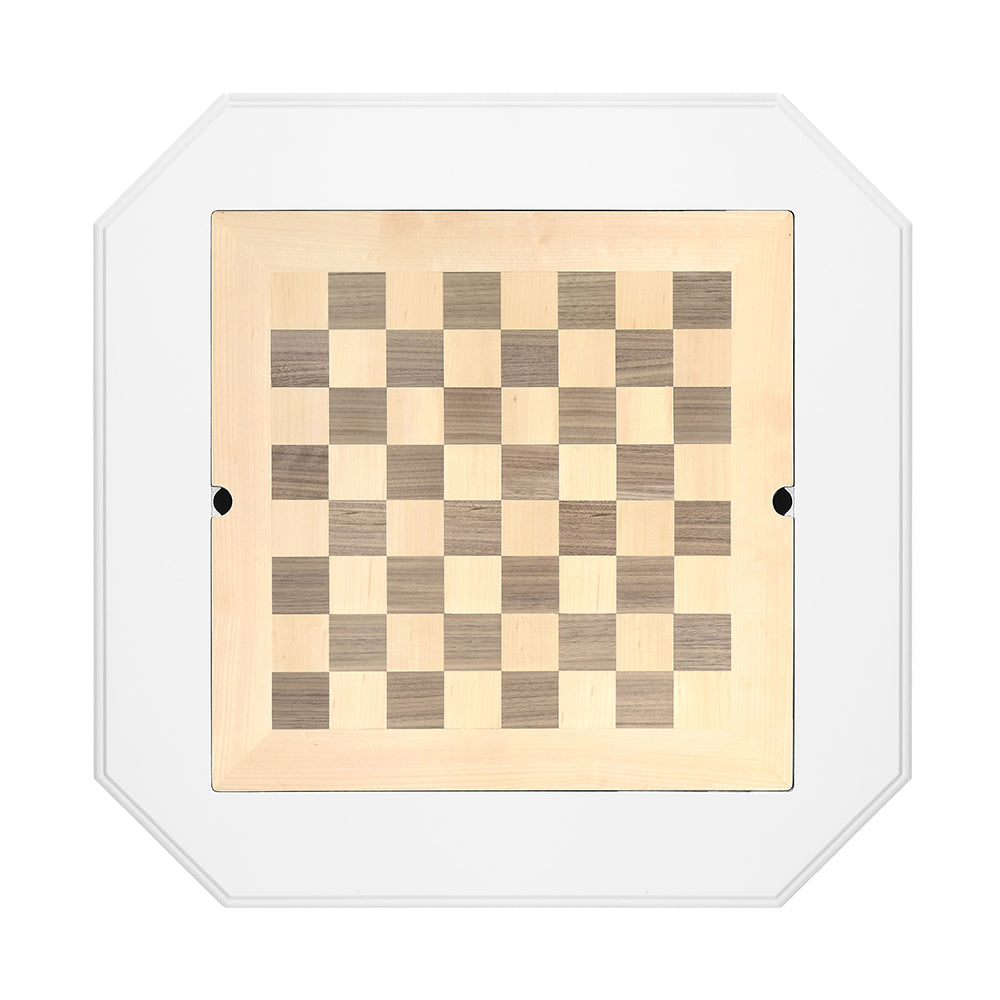 Galini White Gaming Table - Ornate Home