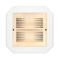 Galini White Gaming Table - Ornate Home