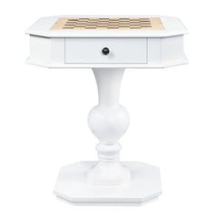Galini White Gaming Table - Ornate Home