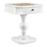 Galini White Gaming Table - Ornate Home