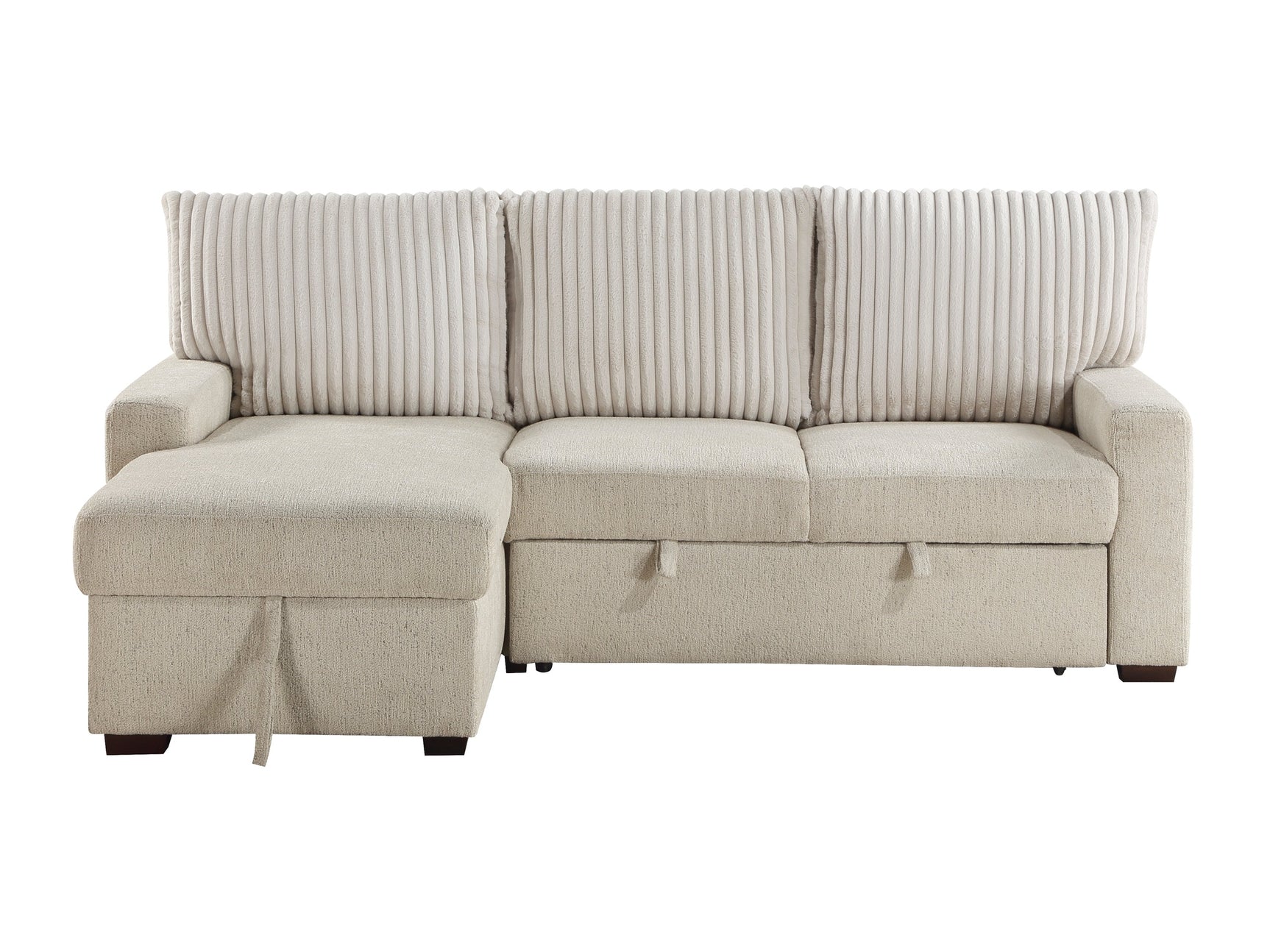 Gallatin Beige 2-Piece Sectional with Left Chaise - Ornate Home