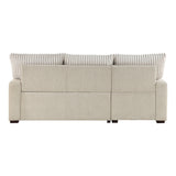 Gallatin Beige 2-Piece Sectional with Left Chaise - Ornate Home