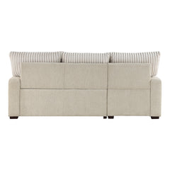 Gallatin Beige 2-Piece Sectional with Left Chaise - Ornate Home