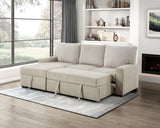 Gallatin Beige 2-Piece Sectional with Left Chaise - Ornate Home