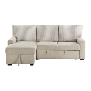 Gallatin Beige 2-Piece Sectional with Left Chaise - Ornate Home