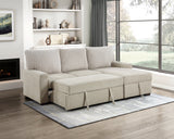 Gallatin Beige 2-Piece Sectional with Right Chaise - Ornate Home