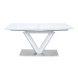 Gallegos White Dining Table - Ornate Home