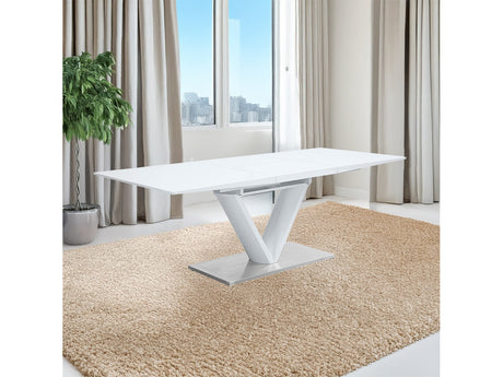 Gallegos White Dining Table - Ornate Home