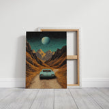 Celestial Journey - Vintage Roadscape Art