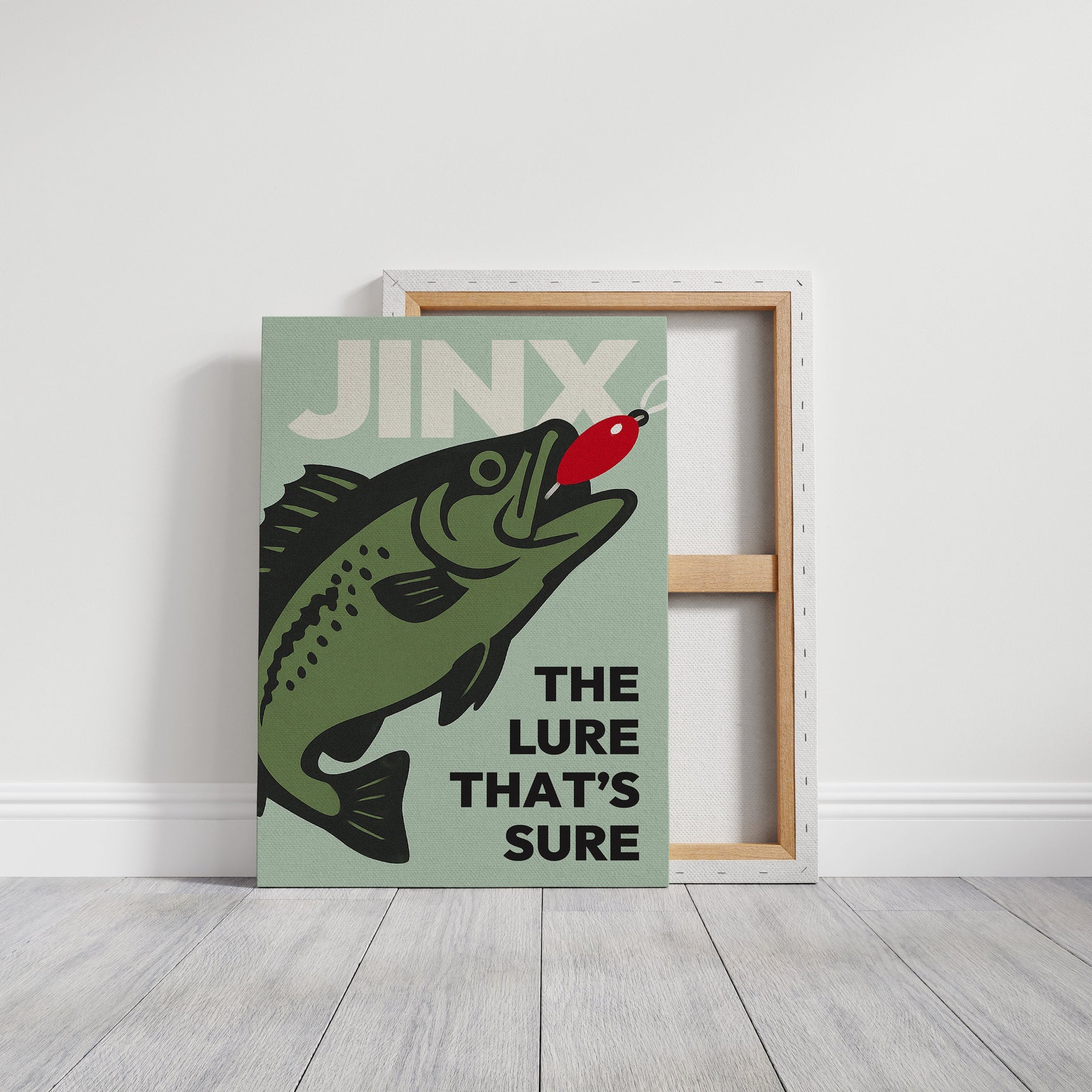 Baited Bliss - Retro Fishing Print