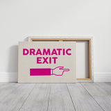 Vivid Escape - Bold Typography Wall Art