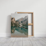 Still Waters, Silent Peaks – Tranquil Alpine Lake
